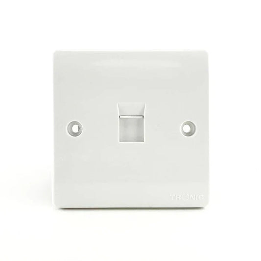 Tv & Data Single Outlet White — TR5545