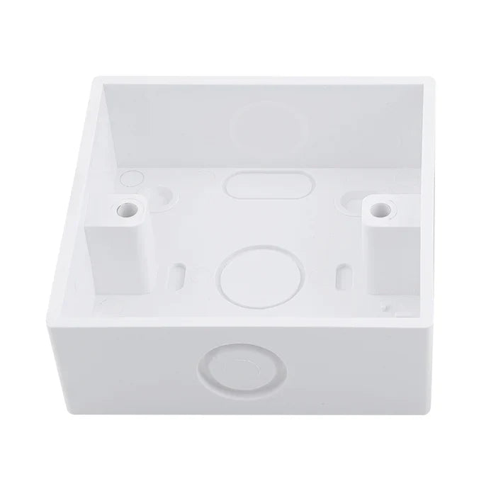 Switch Boxes Cavity Pvc Deep White — TR CB33