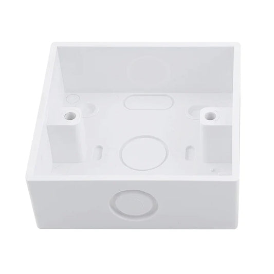 Switch Boxes Cavity Pvc Deep White — TR CB33