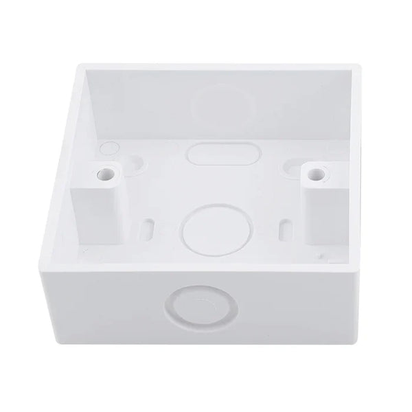 Switch Boxes Cavity Pvc Deep White — TR CB33