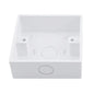Switch Boxes Cavity Pvc Deep White — TR CB33