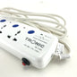Extension Cable Universal Surge Protection White — TR 1104