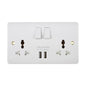 Universal Double Outlet Usb — TR 5213-UNIV-UB