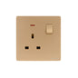 Premium Single Outlet Black — TS 5113-BK