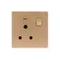 Premium Round Pin Black — TS 5115-BK