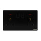 Premium Double Outlet Black — TS 5213-BK