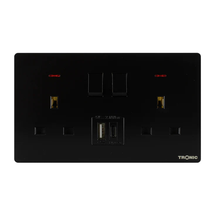 Premium Plain Usb Black — TS 5213-UB-BK