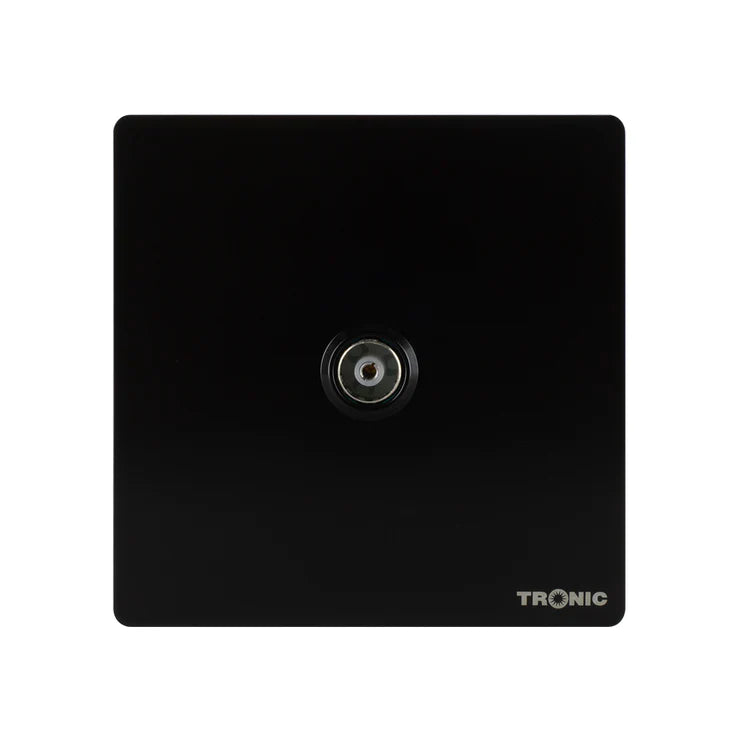 Premium Single Outlet Black — TS 5311-BK