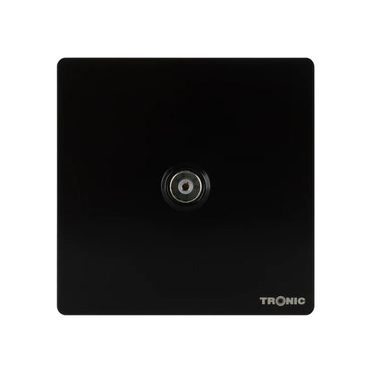 Premium Single Outlet Black — TS 5311-BK