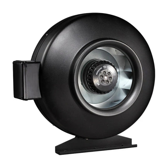 Ventilation Circular Duct Fan Black — VF CD12-1500
