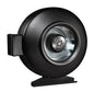 Ventilation Circular Duct Fan Black — VF CD12-1500