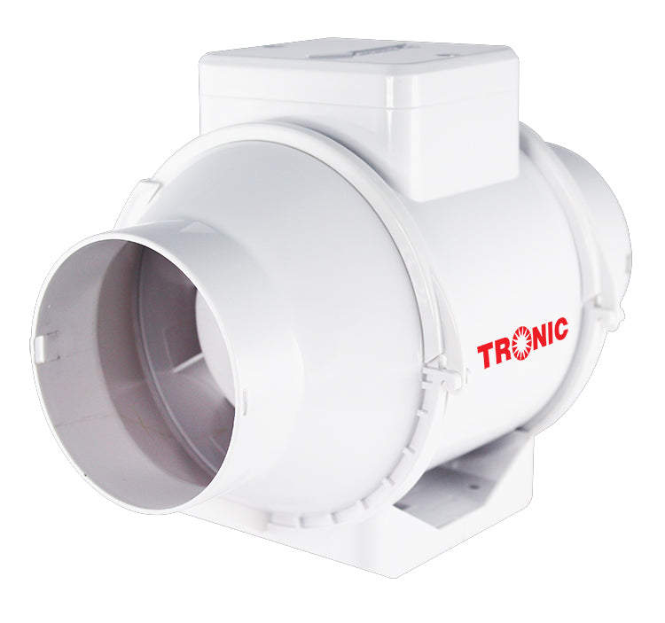 In-Line Duct Inline Exhaust Fans White — VF IL06