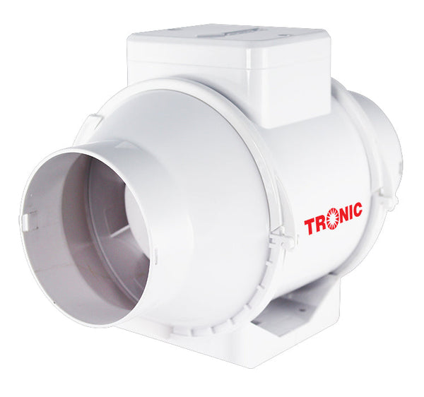 In-Line Duct Inline Exhaust Fans White — VF IL06