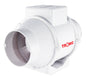 In-Line Duct Inline Exhaust Fans White — VF IL06