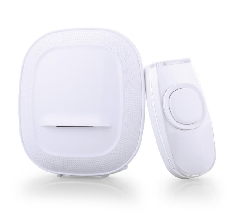 Doorbells Battery Operated Wireless White — WD 3602-WH
