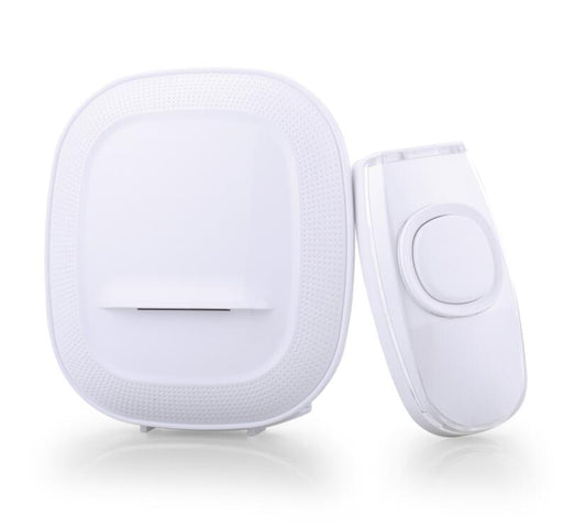 Doorbells Battery Operated Wireless White — WD 3602-WH