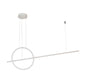 Chandelier Daylight White — WH 011A-C1-40-06-49-DL