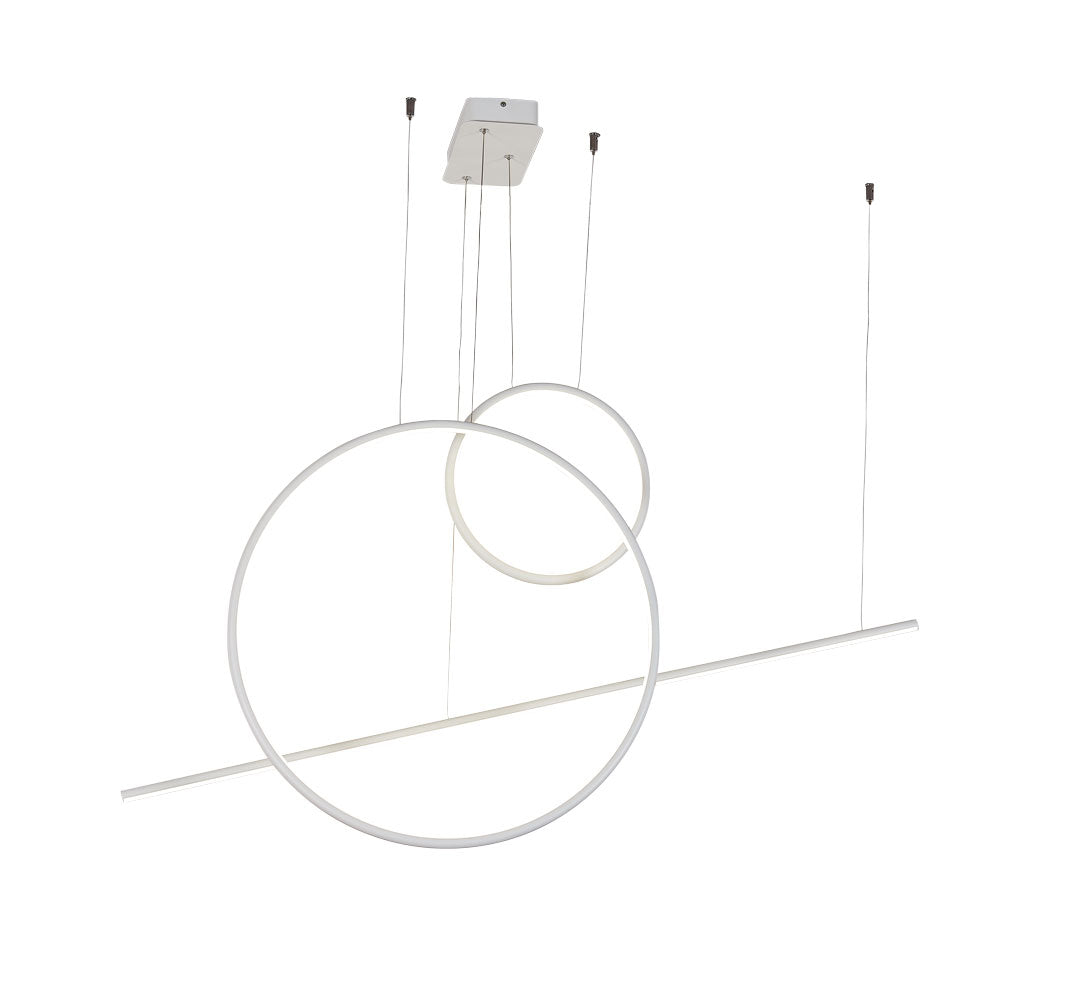 Chandelier 73W Daylight White — WH 011A-C1-40-06-73-DL