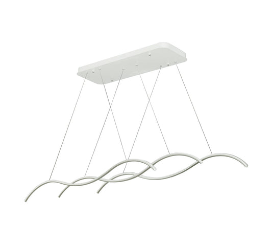 Chandelier Daylight White — WH 011A-C1-4N-CL-12-62-DL