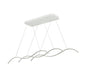 Chandelier Daylight White — WH 011A-C1-4N-CL-12-62-DL