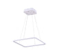 Chandelier 25W Daylight White — WH 011A-C1-4S-1A-25-DL