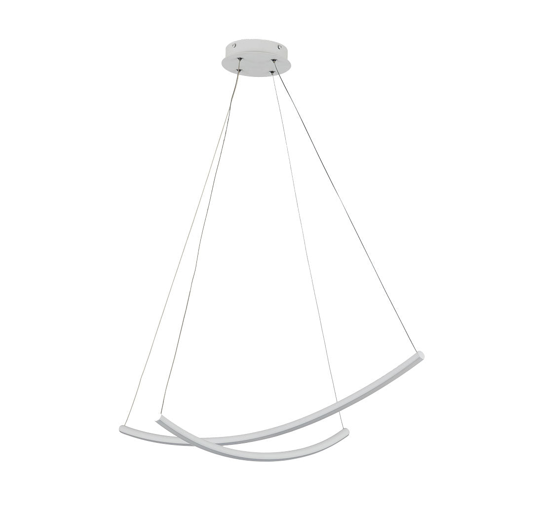 Chandelier Daylight White — WH 011A-C1-4X-TL-03-19-DL