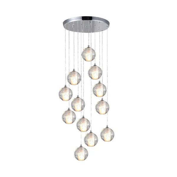 Pendant Light G9 White — WH 2024-G912-08-CH