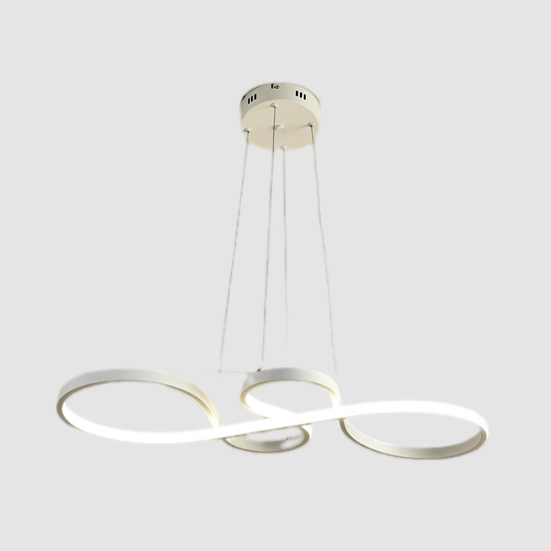 Chandelier 100W Tri-Colour White — WH 2021-0403-TC