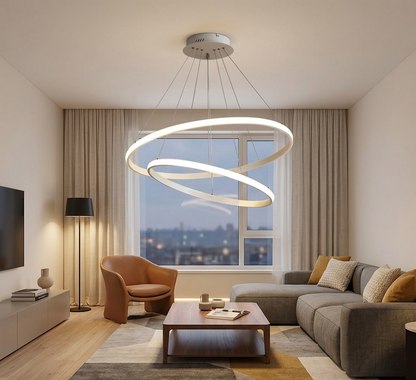 Chandelier Tri-Colour White — WH 2024-01-WH-TC