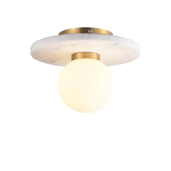 Ceiling Light E27 White — WH 2024-G901-05-WH
