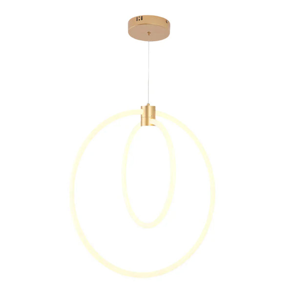 Chandelier 75W Tri-Colour Gold — WH 2504-GO-TC