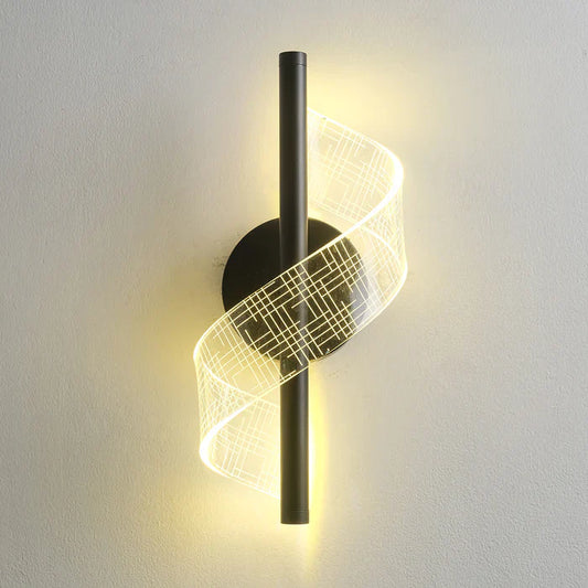 Wall Light 6W Tri-Colour Black — WH 2507-BK-TC