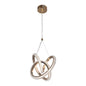 Chandelier 40W Tri-Colour Gold — WH 25CL-02-GO-TC