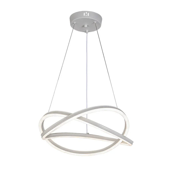Chandelier E27 60W Tri-Colour White — WH 25CL-06-WH-TC