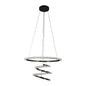 Chandelier Tri-Colour Black — WH 25CL-10-BK-TC