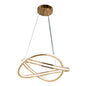 Chandelier 100W Tri-Colour Gold — WH 25CL-16-GO-TC