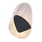 Modern Textured Black & Clear LED Wall Light — WH 2623-BK-TC