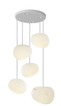 Modern Elegant 5-Light Pendant Lamp — WH 2627-0305-WH