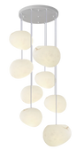 Modern Elegant 8-Light Pendant Lamp — WH 2627-0308-WH