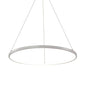 Chandelier Simple Circular Led Warm White — WH 9851-30-WH-WW