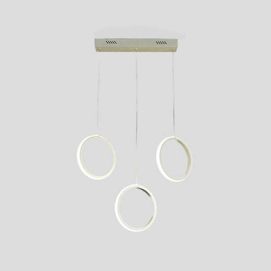 Chandelier 36W Tri-Colour White — WH 2021-0303-TC