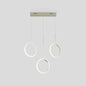 Chandelier 36W Tri-Colour White — WH 2021-0303-TC