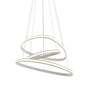 Chandelier 100W Tri-Colour White — WH 2021-0402-TC