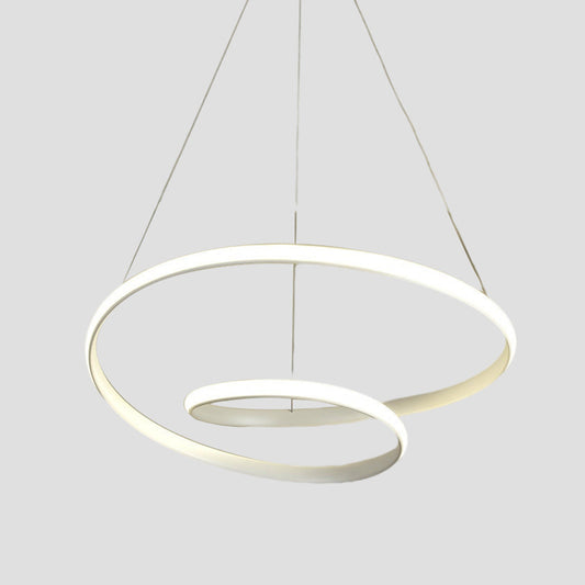 Chandelier 55W Tri-Colour White — WH 2021-0404-TC