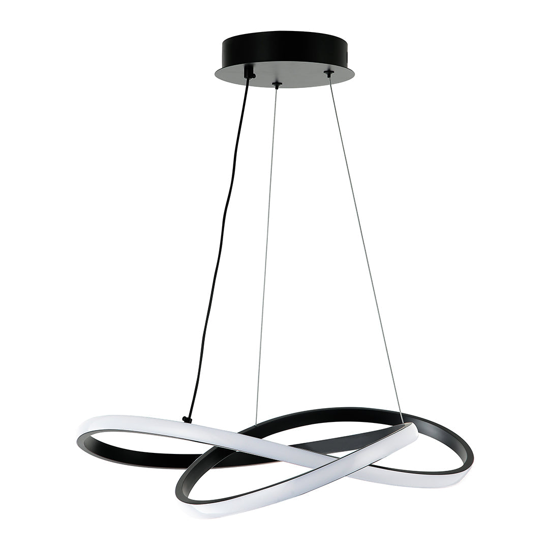 Chandelier 50W Tri-Colour Black — WH 2024-03-BK-TC
