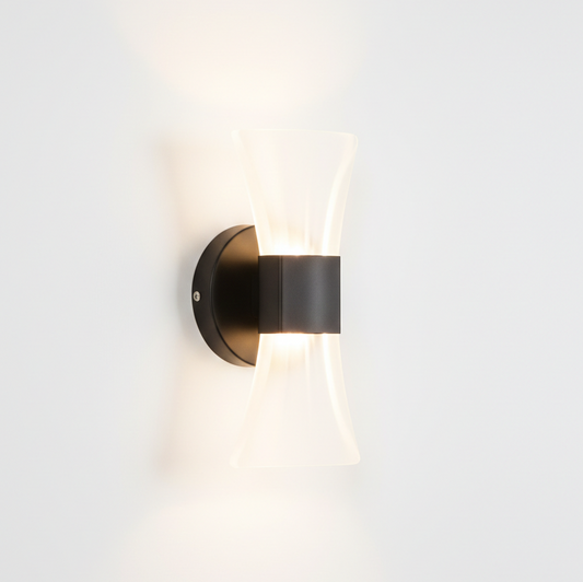 Wall Light 8W Tri-Colour Black — WH 2512-BK-TC