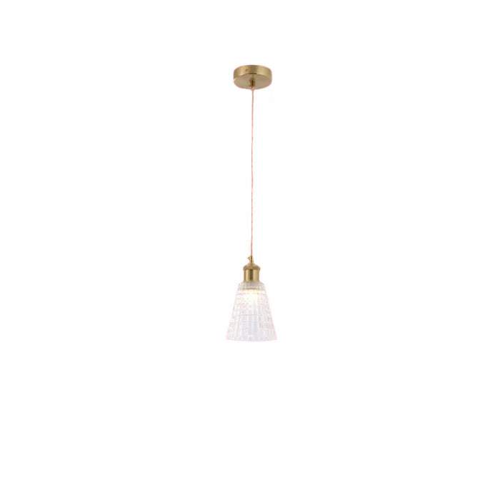 Pendant Light E27 Gold — PL 2024-02-GL-CL