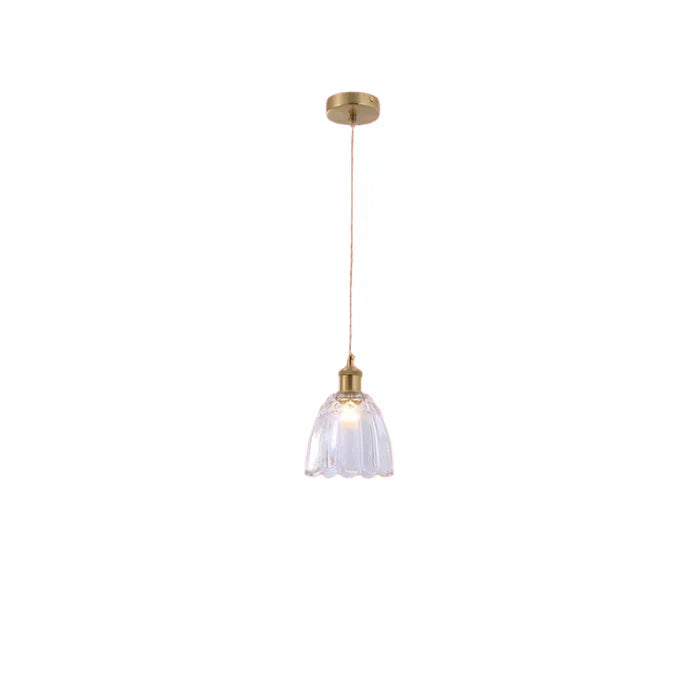 Pendant Light E27 Crystal — PL 2024-09-GL-CL