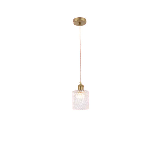 Pendant Light E27 Crystal — PL 2024-11-GL-CL