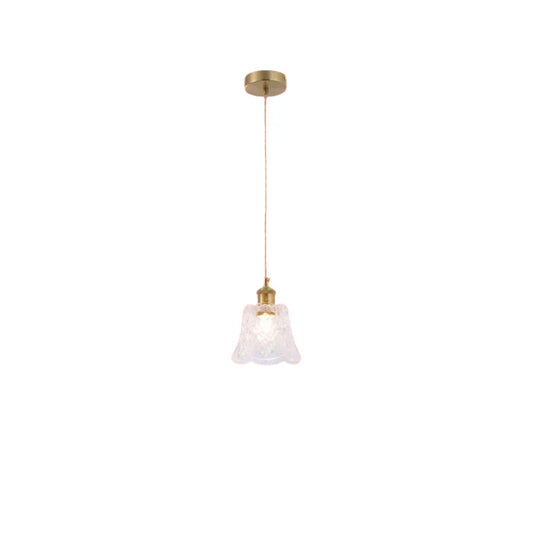 Pendant Light E27 Crystal — PL 2024-13-GL-CL